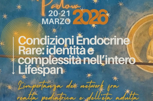 Collegamento a Convegno  “Condizioni Endocrine rare: identità e complessità nell’intero Lifespan” 